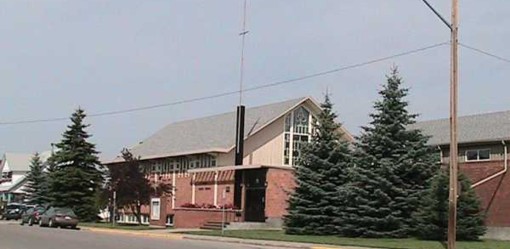The Olds United Church as it stands in 2009.